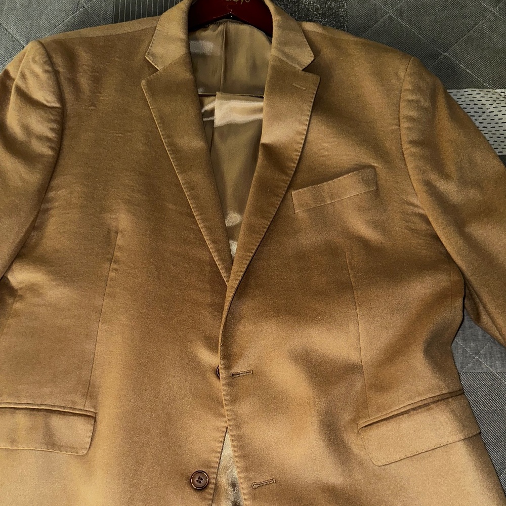 Rare Like New Ralph Lauren Camel-Hair Sport Jacket (50R)